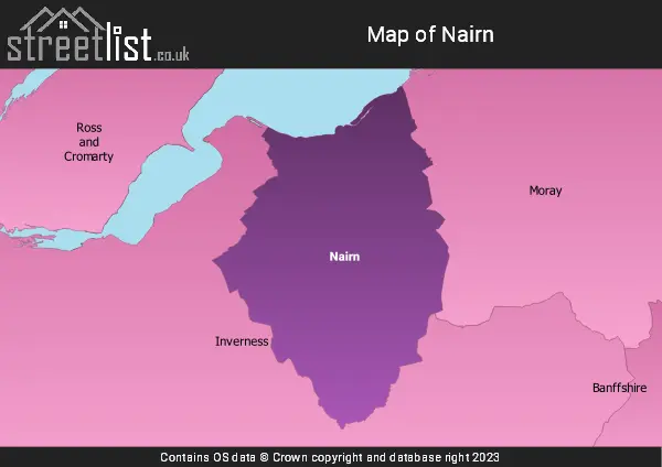 Map of Nairn