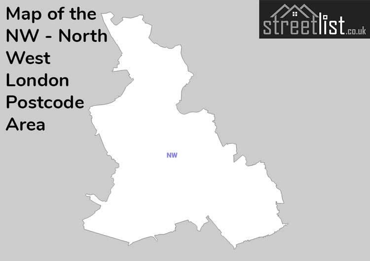 Map of Posttowns in the NW