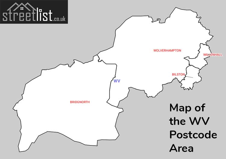 Map of Posttowns in the WV
