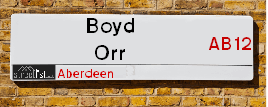 Boyd Orr Walk