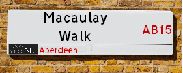 Macaulay Walk