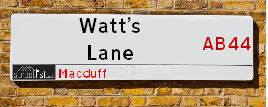 Watt's Lane