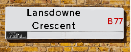 Lansdowne Crescent