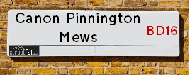 Canon Pinnington Mews