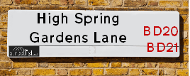 High Spring Gardens Lane