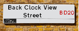 Back Clock View Street