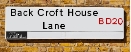 Back Croft House Lane