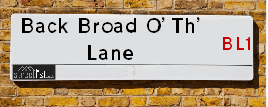 Back Broad O' Th' Lane